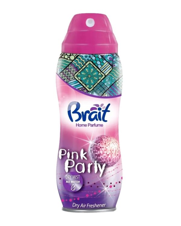 Osvěžovač vzduchu "suchý" Brait 300ml Pink party-růžová párty Brait Home parfume Pink party osvěžovač vzduchu - neobsahuje vodu