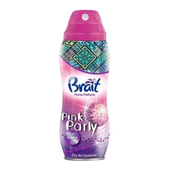 Osvěžovač vzduchu "suchý" Brait 300ml Pink party-růžová párty Osvěžovač vzduchu "suchý" Brait 300ml Pink party-růžová párty Brait Home parfume Pink party osvěžovač vzduchu - neobsahuje vodu