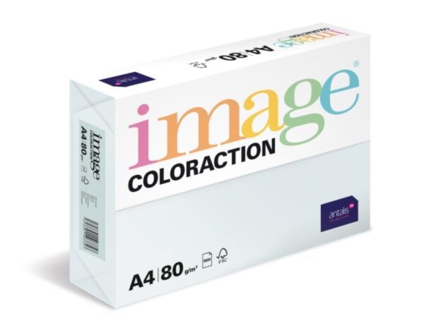 Papír barevný Color A4/80gr Iceland středně šedá GR21 Papír barevný Color A4/80gr Iceland středně šedá GR21 Kvalitní multifunkční barevný kopírovací papír vyznačující se výbornou potiskovatelností a perfektním rozložením barevných pigmentů.