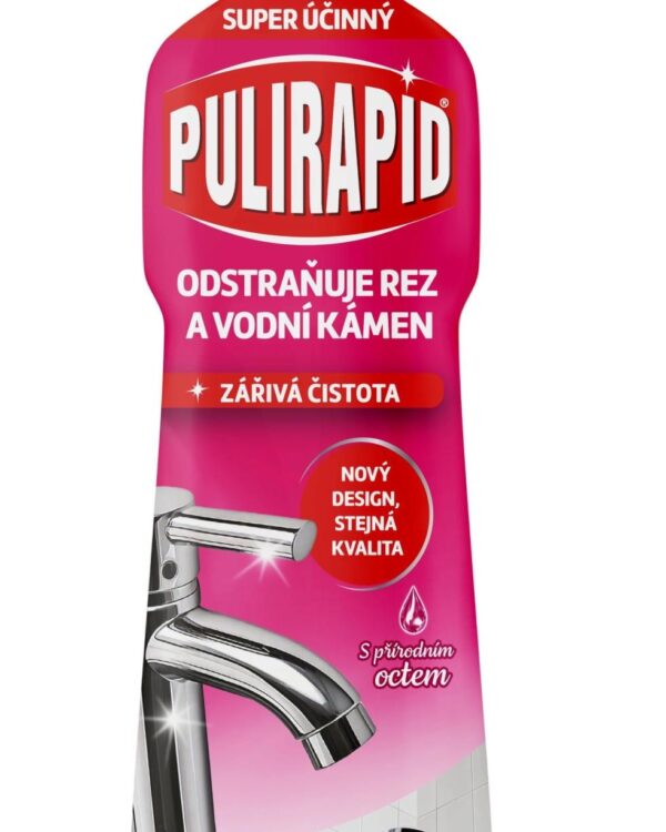 Pulirapid 750ml Pulirapid – neporazitelná kvalita v boji proti vodnímu kameni