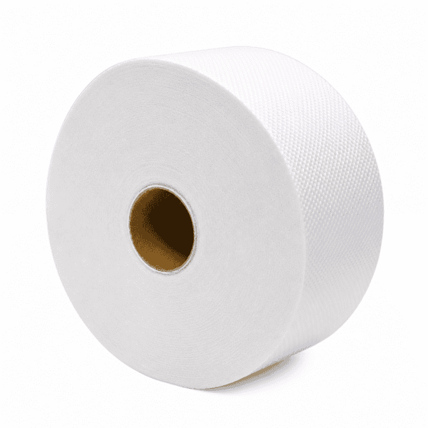 Toaletní papír JUMBO 180-190 dvouvrstvý celulóza PapLine Toaletní papír JUMBO 180-190 dvouvrstvý celulóza PapLine Toaletní papír extra bílý na roli ve velkém návinu je vhodný do zásobníků a na všechna místa